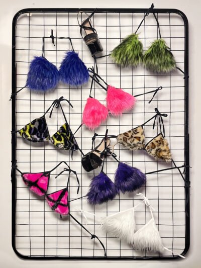 Tops Bikini de Peluche